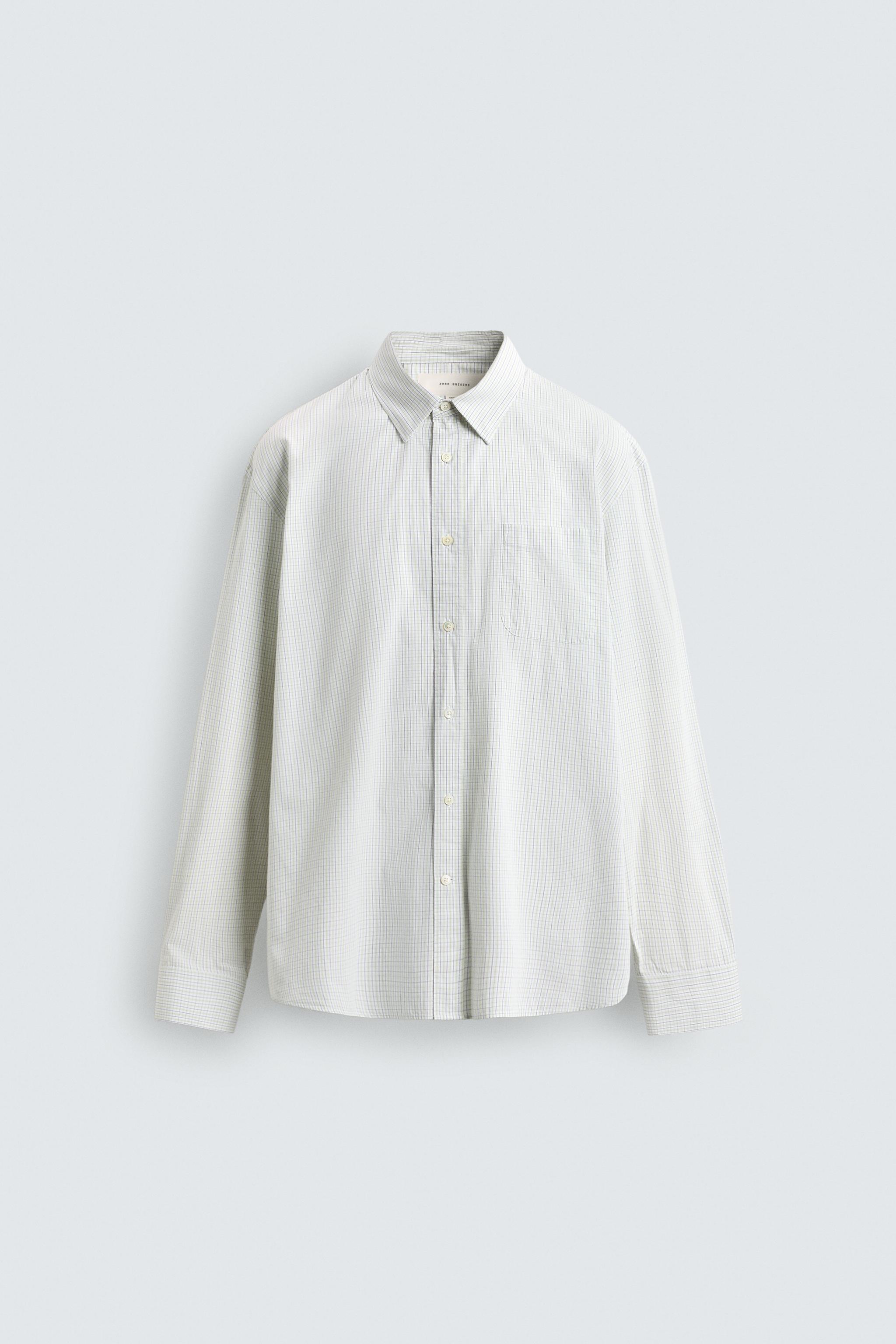 CHECK POPLIN SHIRT